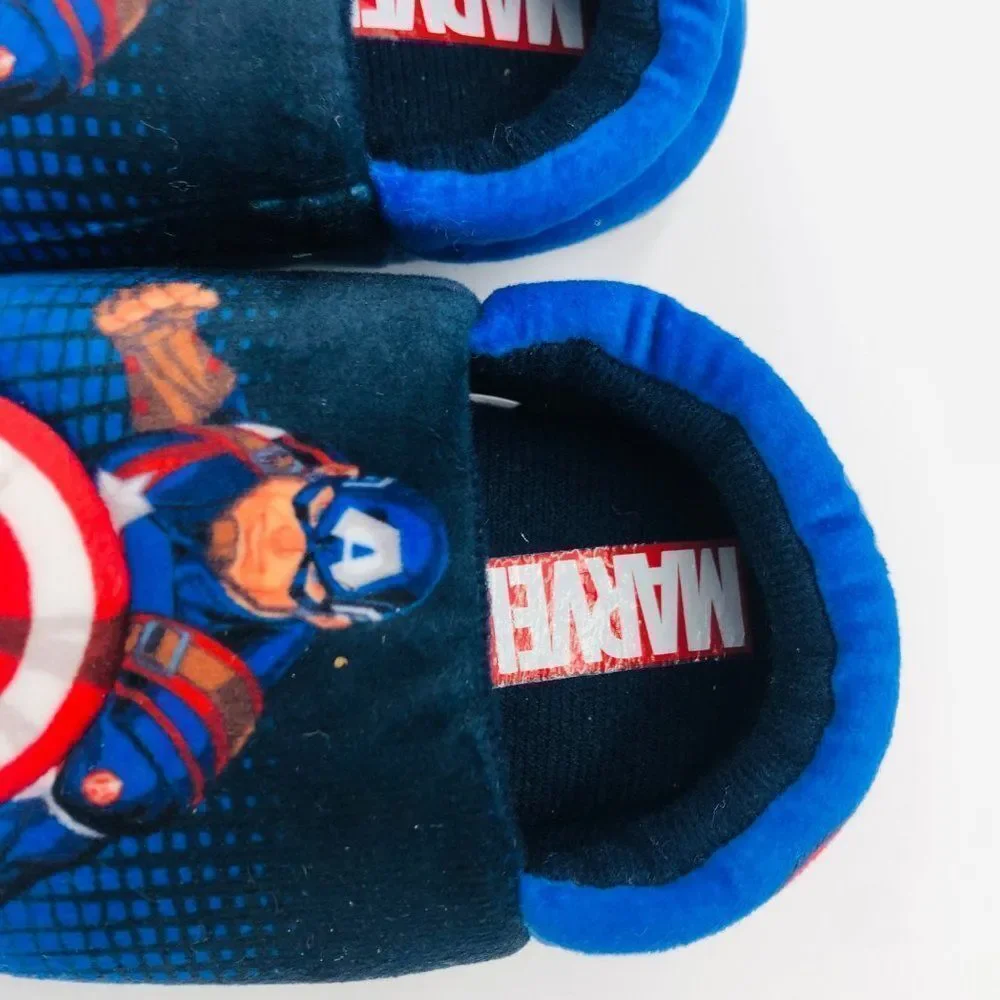 Brand New Marvel Avengers Light Up‎ Slippers For Toddler Boys Size S (5/6)